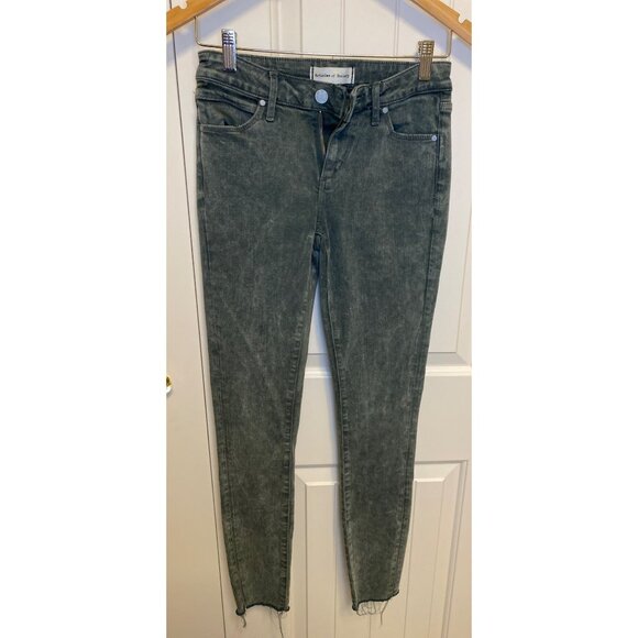 Articles Of Society Denim - Articles Of Society Womens Gray Denim Skinny Jeans Size 25
